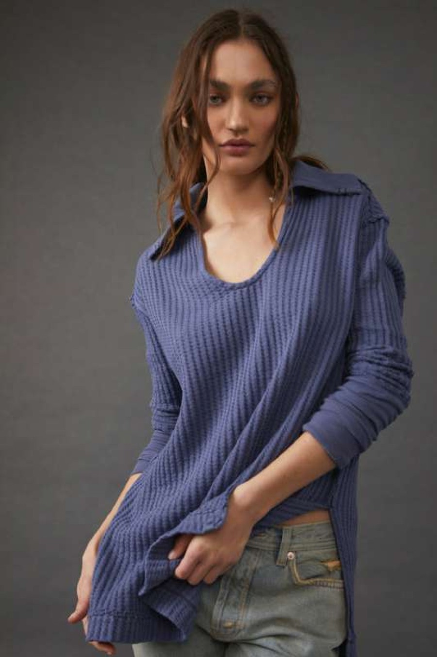 Basics * | Beautiful Free People: Raymond Thermal Oceana