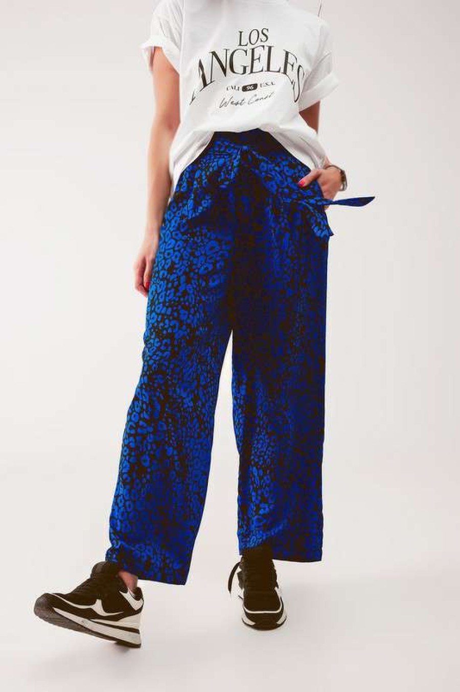 Pants * | Exceptional Jungle Fever Pants Blue