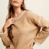 Sweaters * | Comely Good Life Sweater Taupe