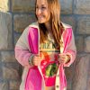 Cardigans * | Hottest Brighter Days Shacket Pink