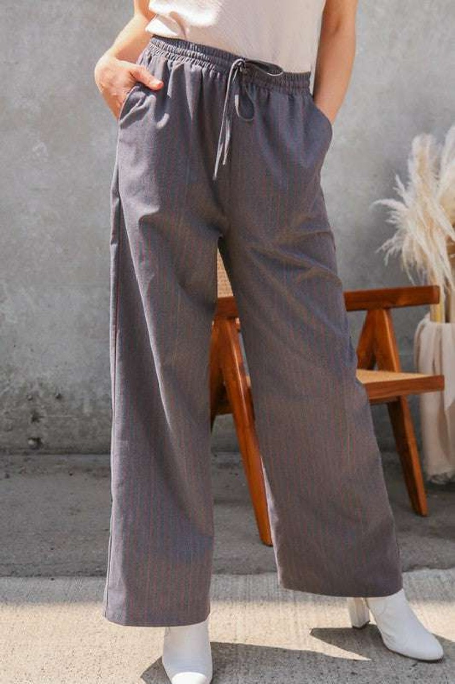 Pants * | Unique Tucker Pants Grey