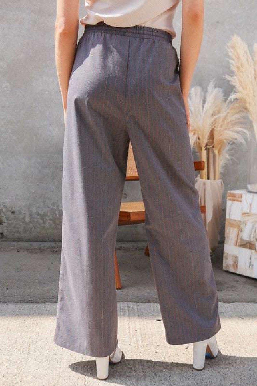 Pants * | Unique Tucker Pants Grey