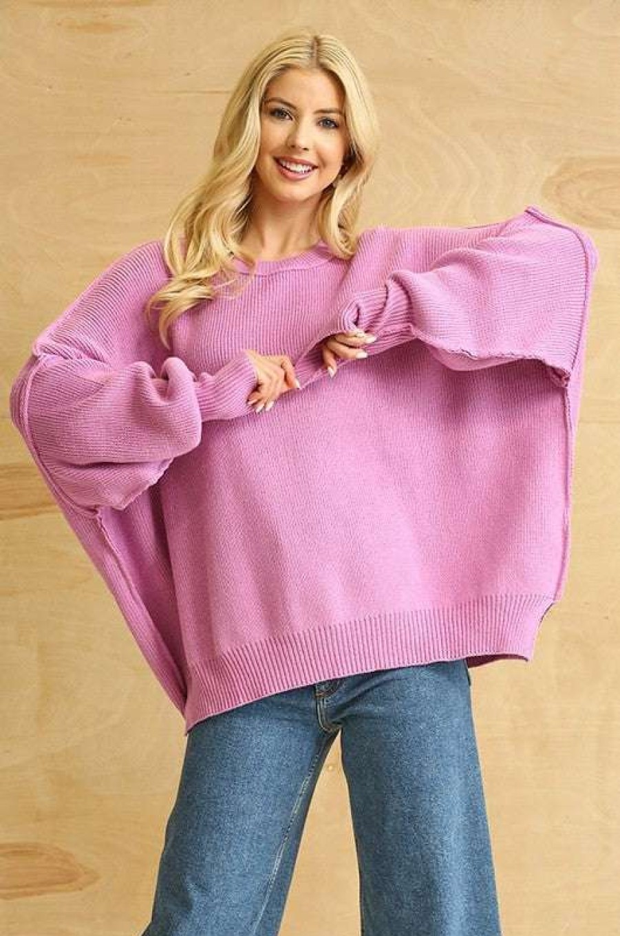 Sweaters * | Exquisite Forever Sweater Lavender