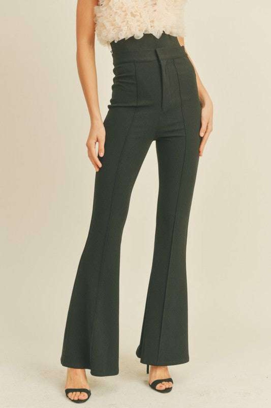 Pants * | Exquisite Dynamo Dress Pants Black