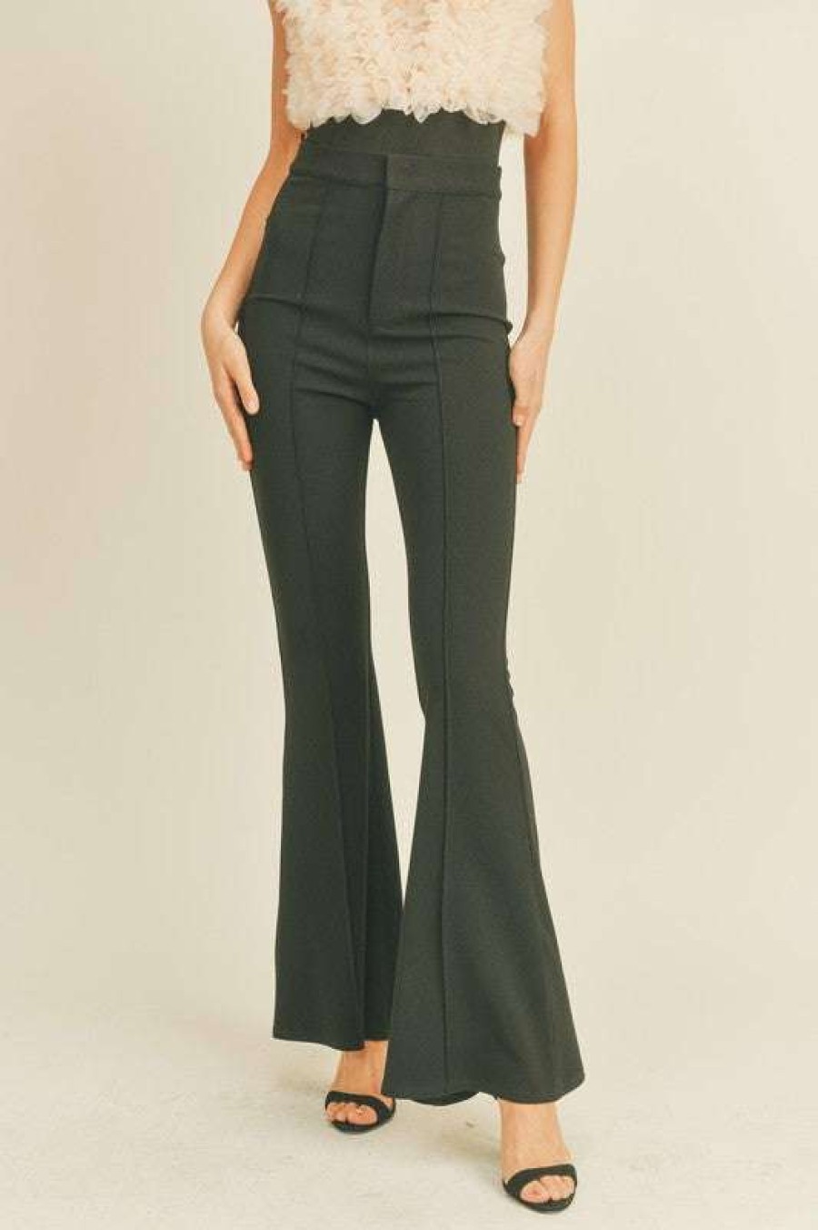 Pants * | Exquisite Dynamo Dress Pants Black