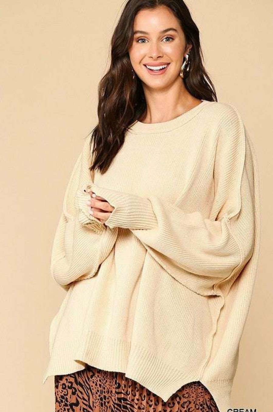 Sweaters * | Exquisite Forever Sweater Cream