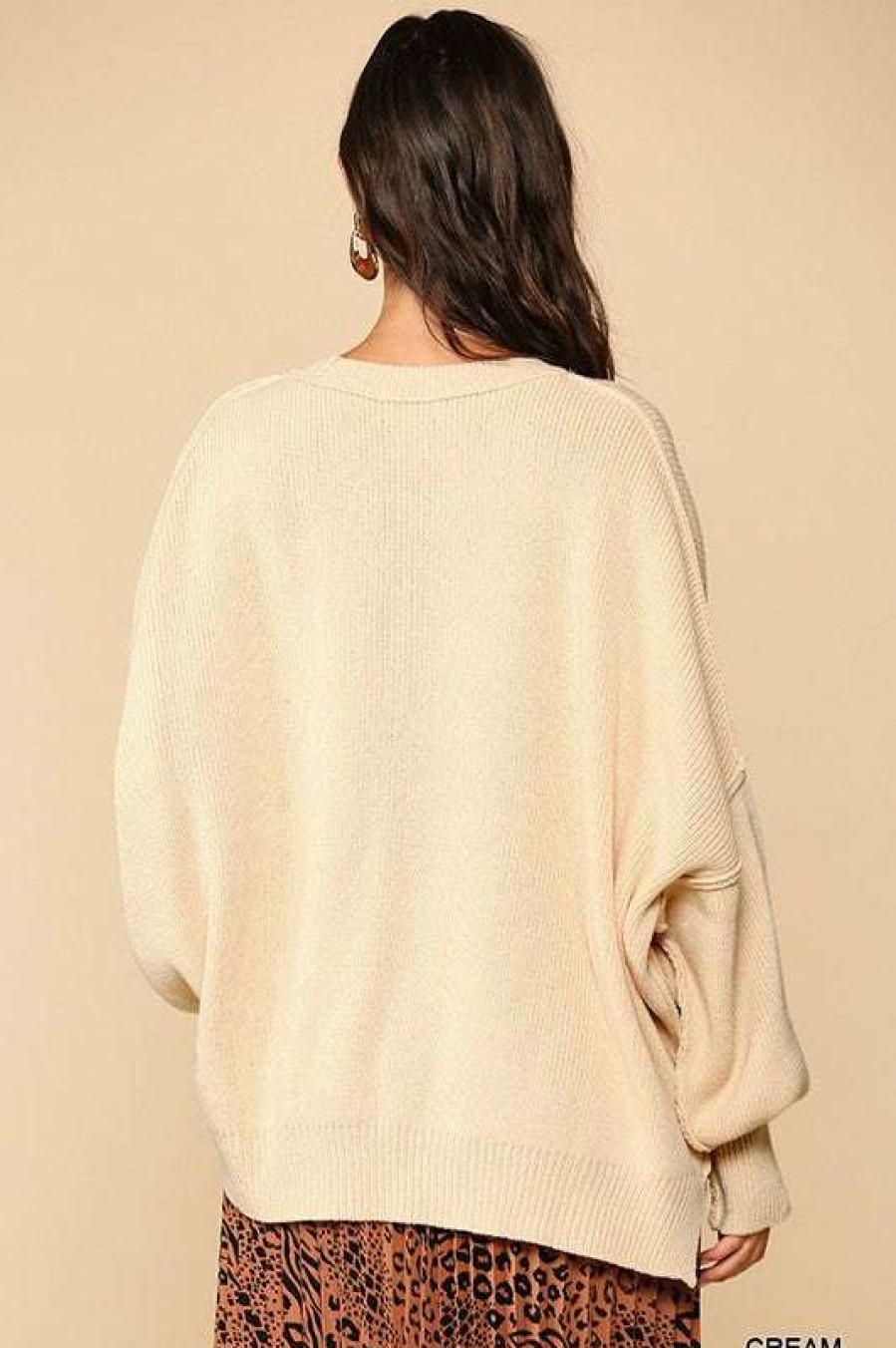 Sweaters * | Exquisite Forever Sweater Cream