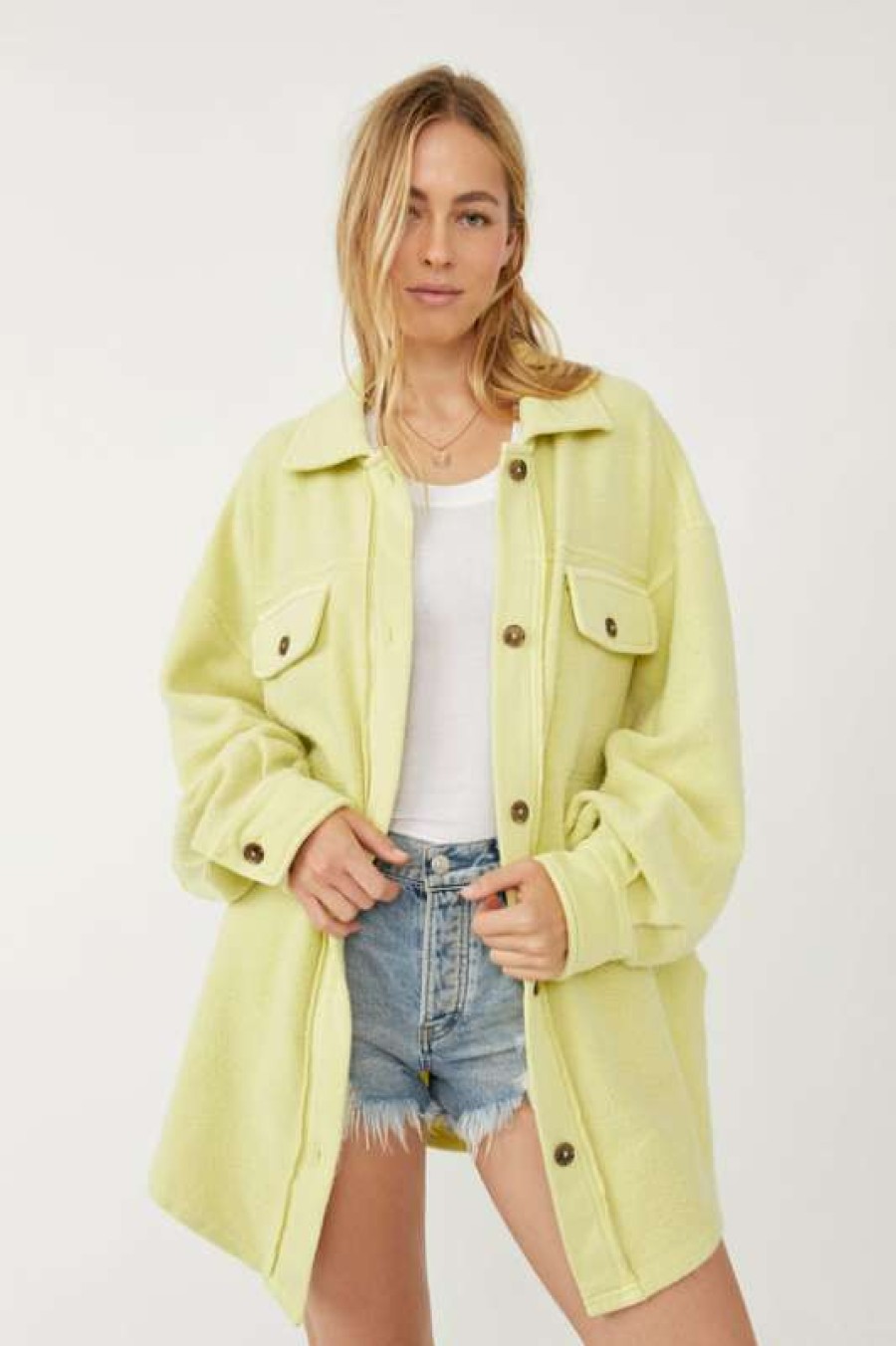 Jackets * | Unique Free People: Ruby Jacket Luminary