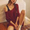 Tops * | Especial Free People: C.O.Z.Y. Pullover Off Beat