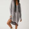 Tops * | Unordinary Free People: C.O.Z.Y. Pullover Frosted Earth