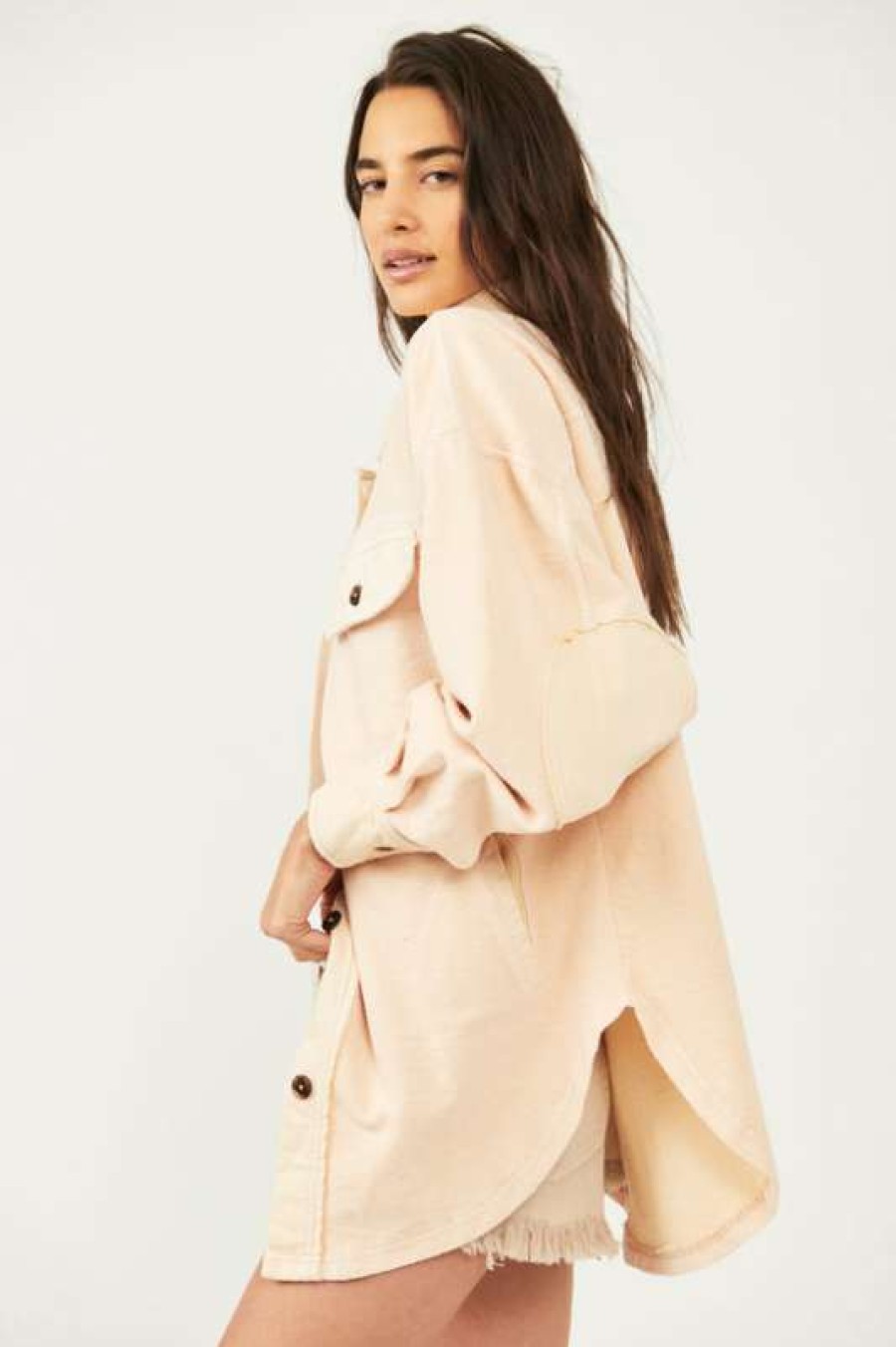 Jackets * | Unordinary Free People: Ruby Jacket Sweetheart Sunrise