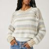 Sweaters * | Unique Free People: Devon Sweater Gravity Sweater