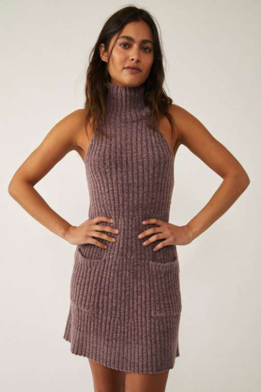 Dresses * | Diaphanous Free People: Claude Mini Brandy Wine