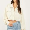 Jackets * | Hottest Free People: Saturday Shirt Jacket Lazy Bones