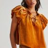 Tops * | Especial Free People: Terese Top Pumpkin Pie