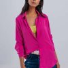 Blouses * | Exquisite Vergara Top Fuchsia